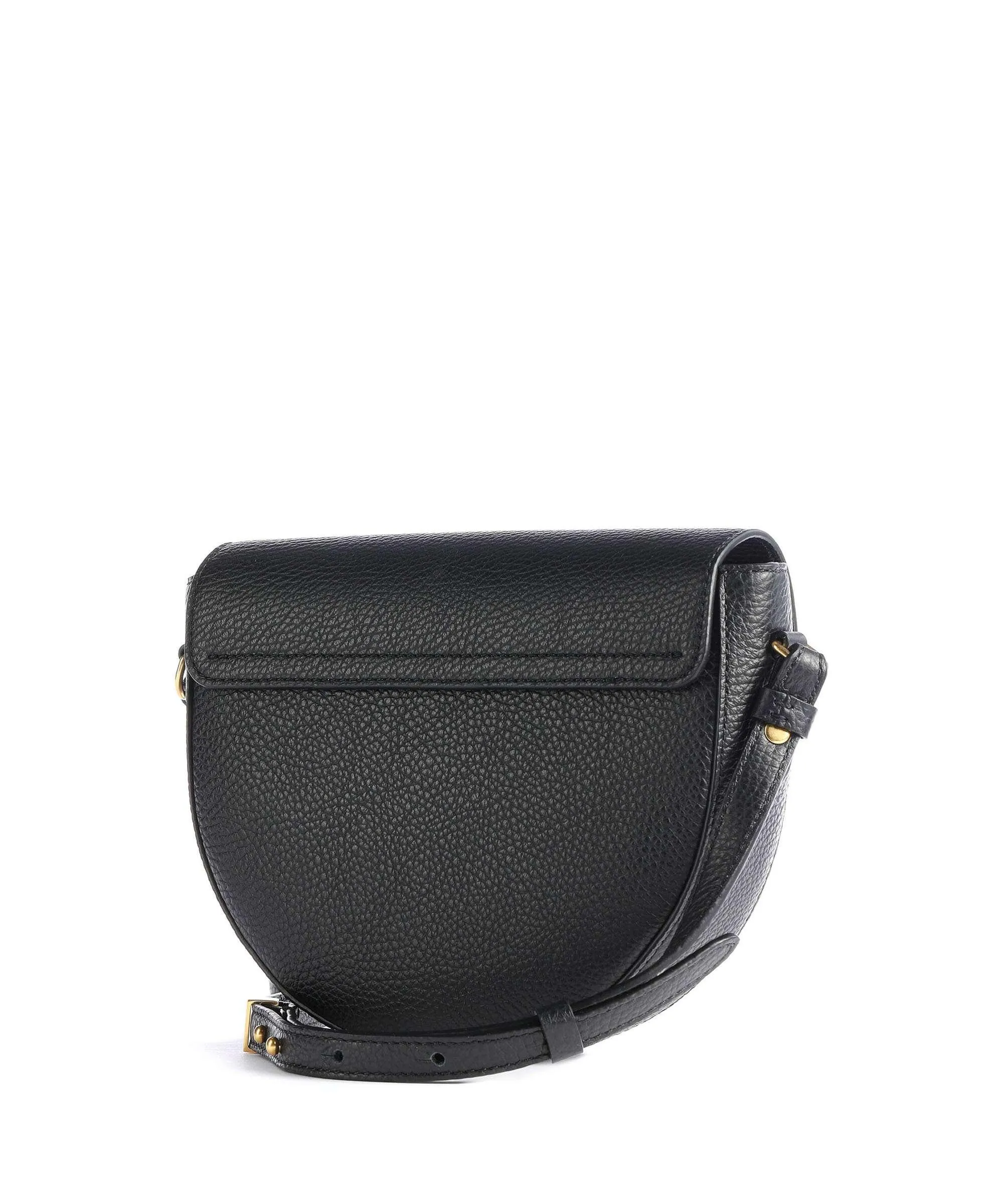  Coccinelle Beat Soft Borsa a tracolla pelle granulata nero  