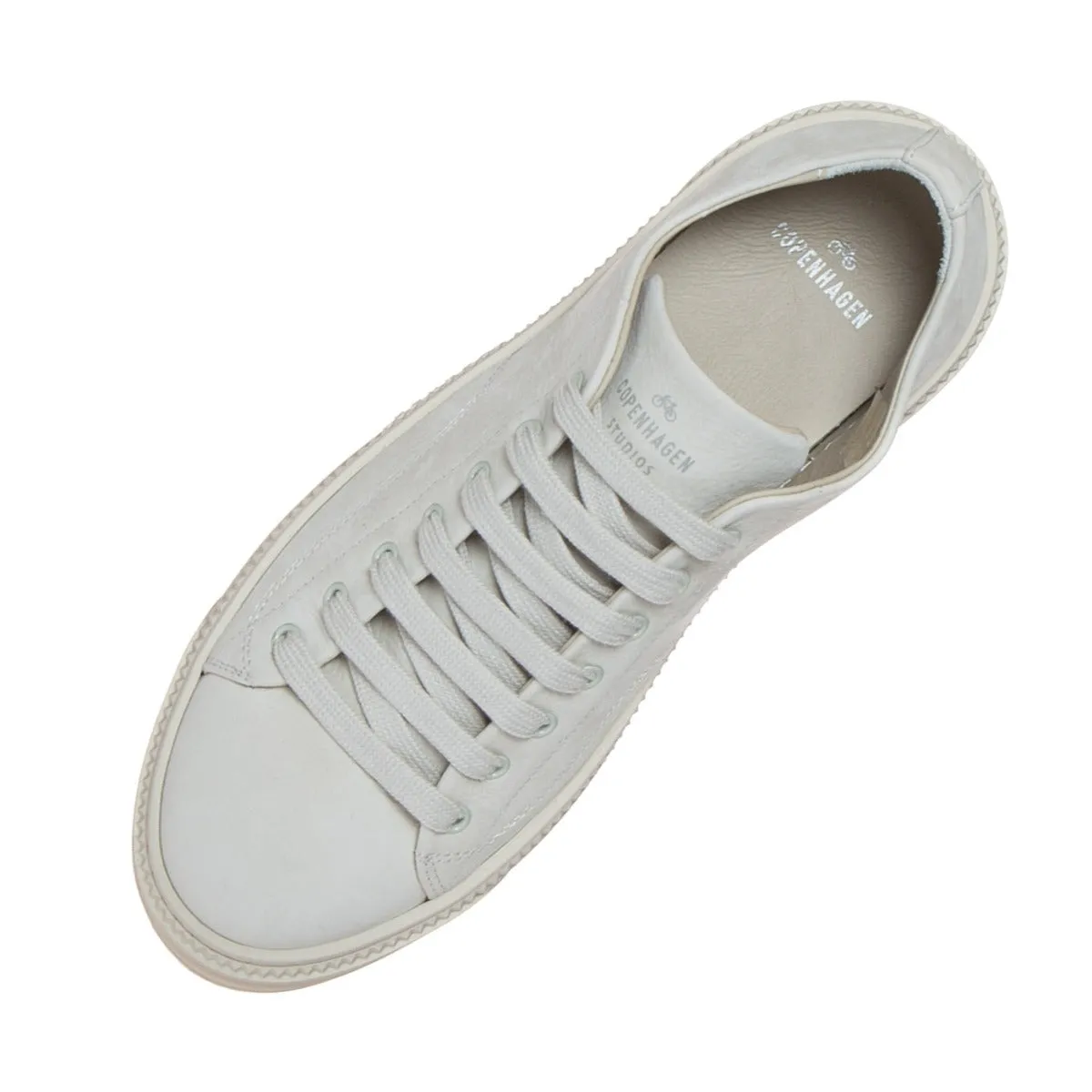 COPENHAGEN CPH775M SNEAKERS UOMO NABUC EGGSHELL  