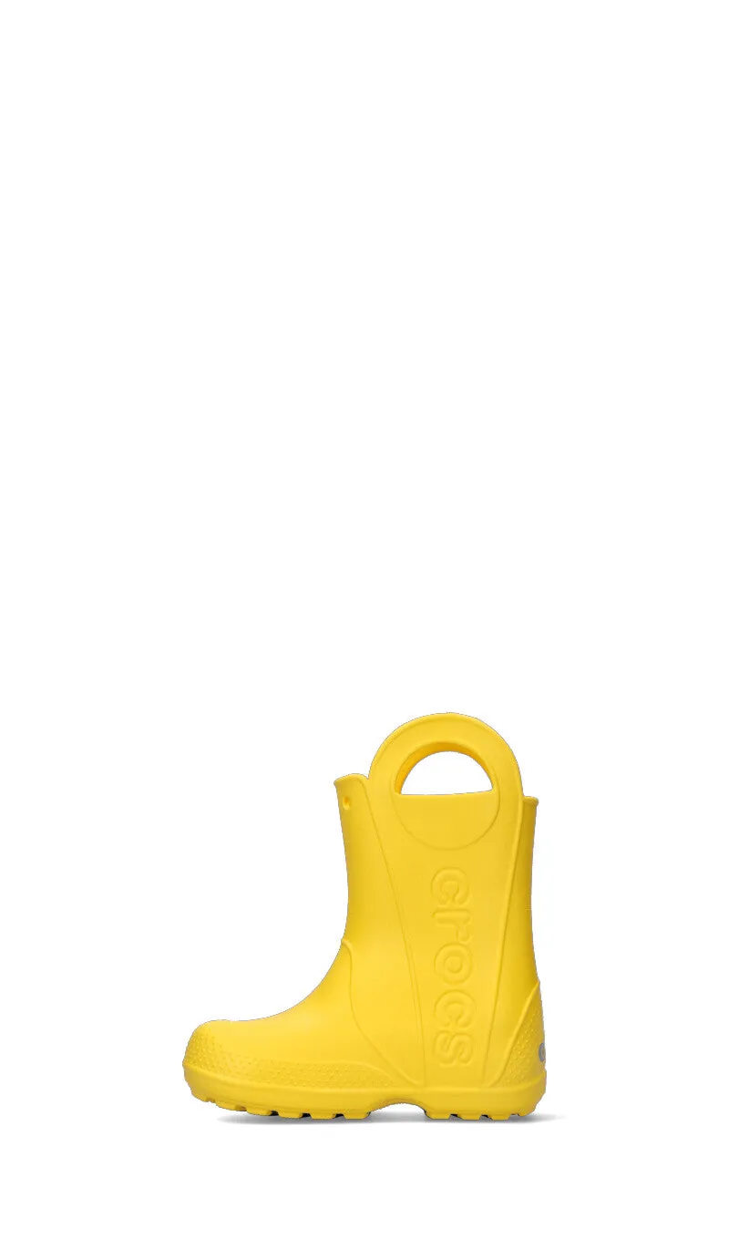 CROCS Stivale gomma bambino giallo