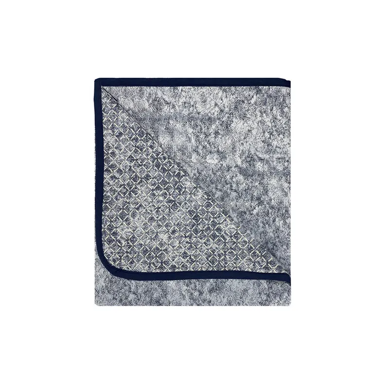 DATEX Copridivano antiscivolo GLAMOUR, blu scuro