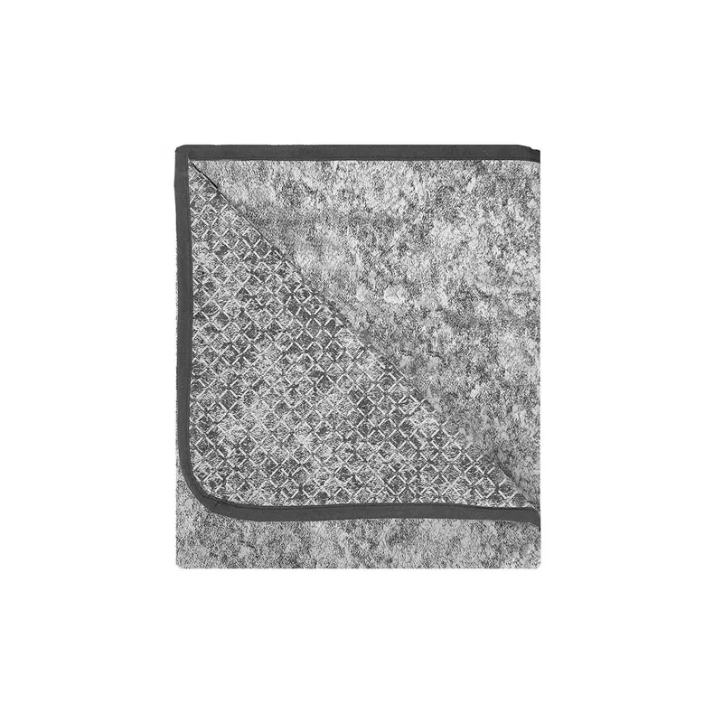 DATEX Copridivano antiscivolo penisola SX GLAMOUR, grigio scuro