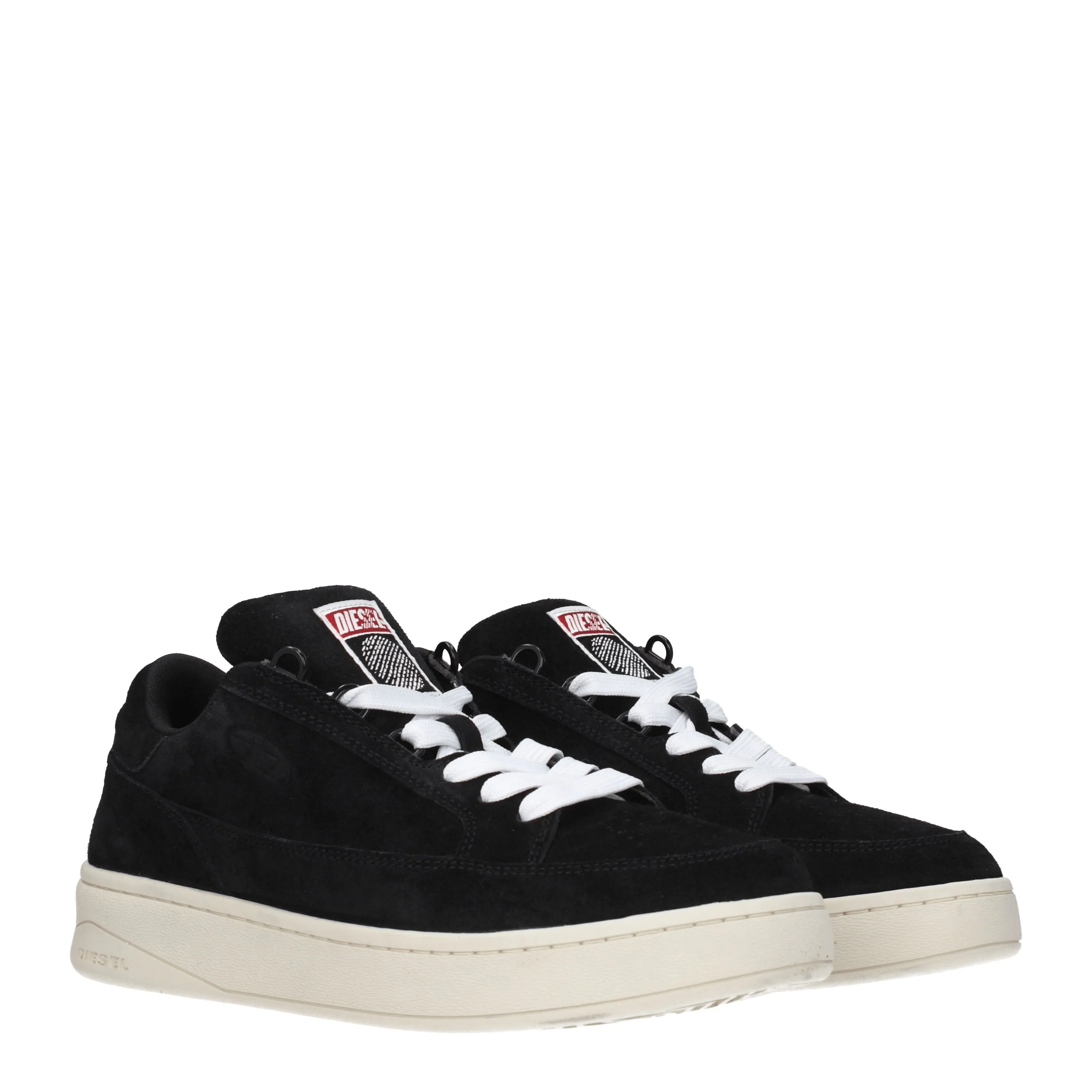 Diesel Sneakers Sinna low Uomo Camoscio Nero