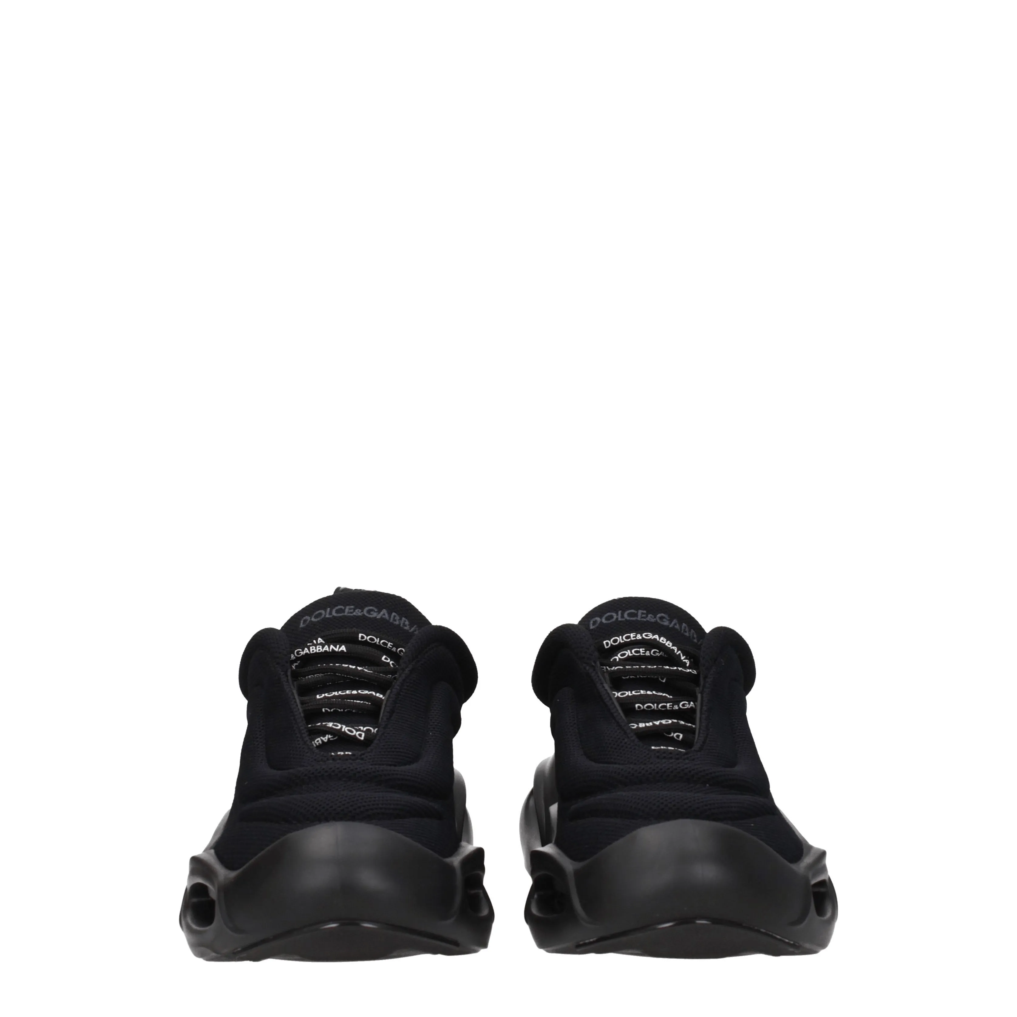 Dolce&Gabbana Sneakers Wave Uomo Tessuto Nero