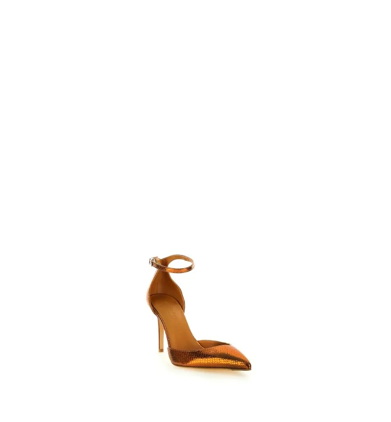 Décolleté in pelle