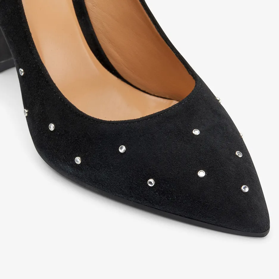Décolleté Strass