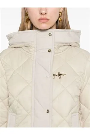 FAY Abbigliamento,Giubbotti Parka imbottito beige 