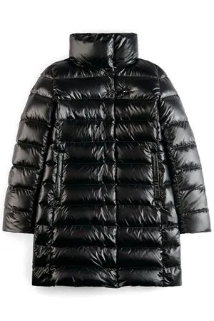 FAY Abbigliamento,Giubbotti Piumino lungo in nylon down proof nero 