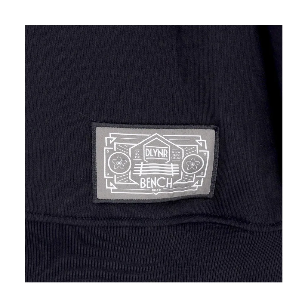 felpa cappuccio uomo bench tokyo oversize hoodie BLACK