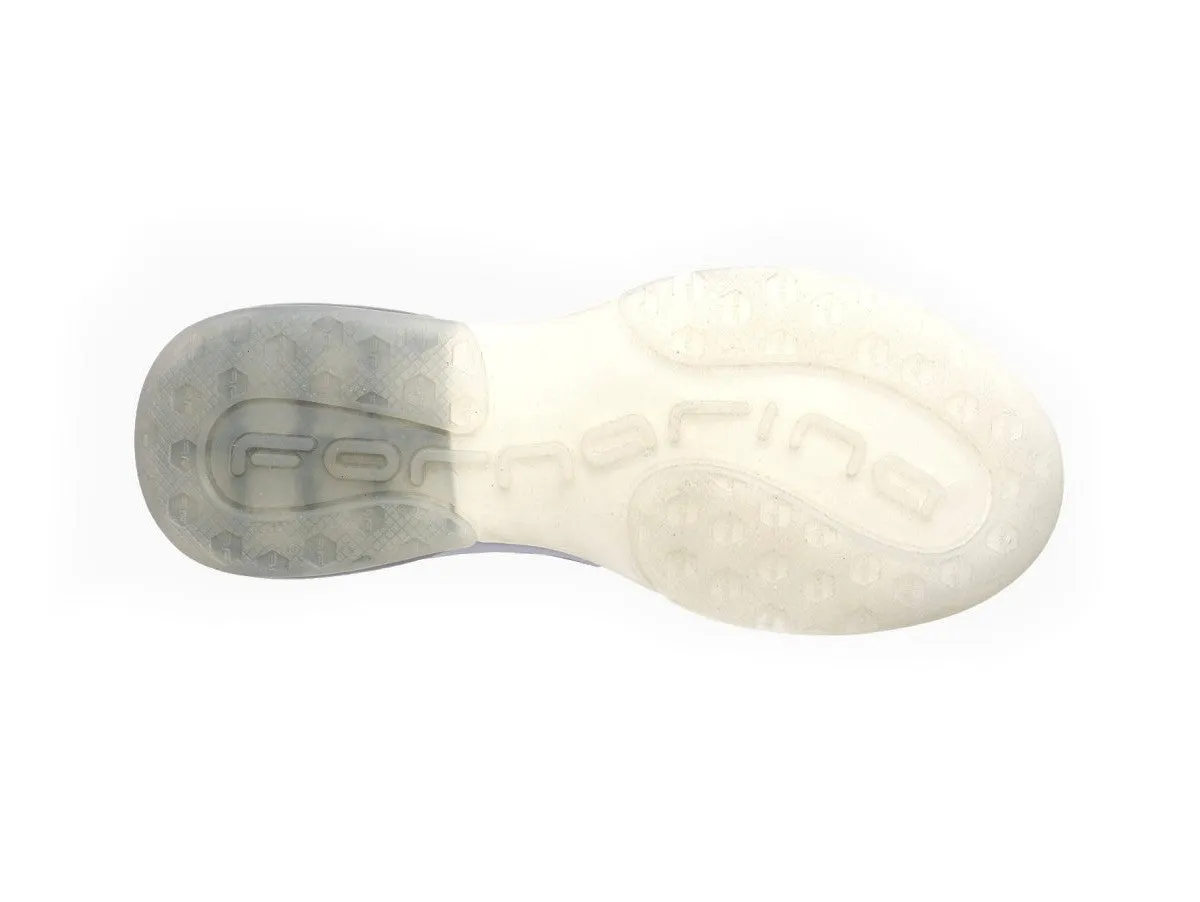Fornarina Sneakers UP Lacci Zeppa Platform Camoscio Tessuto