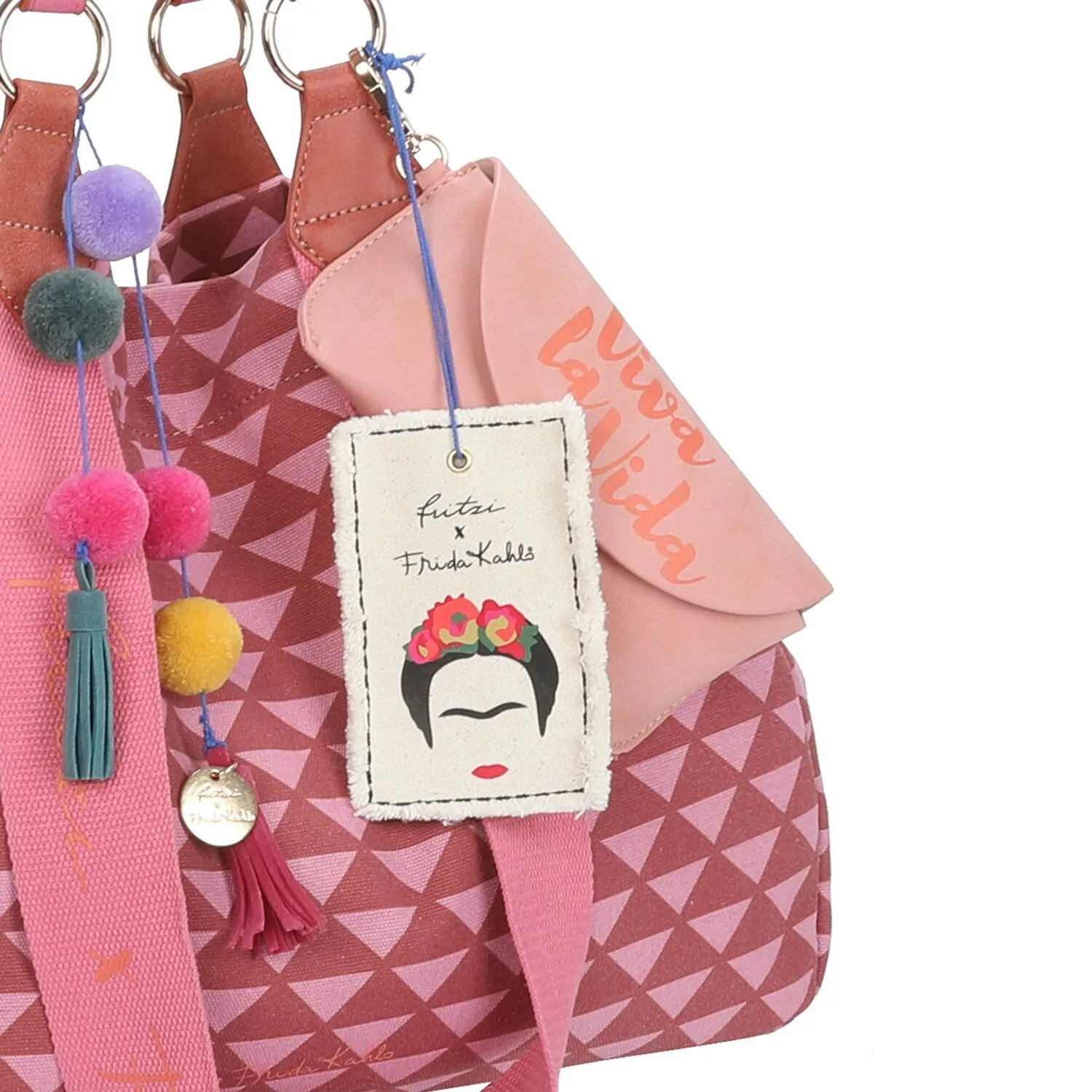 Fritzi aus Preußen Fritzi x Frida Kahlo Izzy Medium Limited Borsa shopper 42 cm