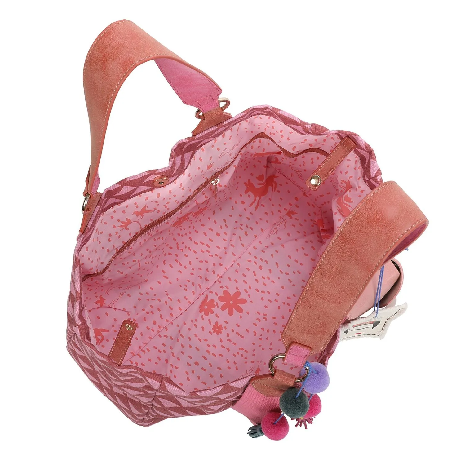 Fritzi aus Preußen Fritzi x Frida Kahlo Izzy Medium Limited Borsa shopper 42 cm