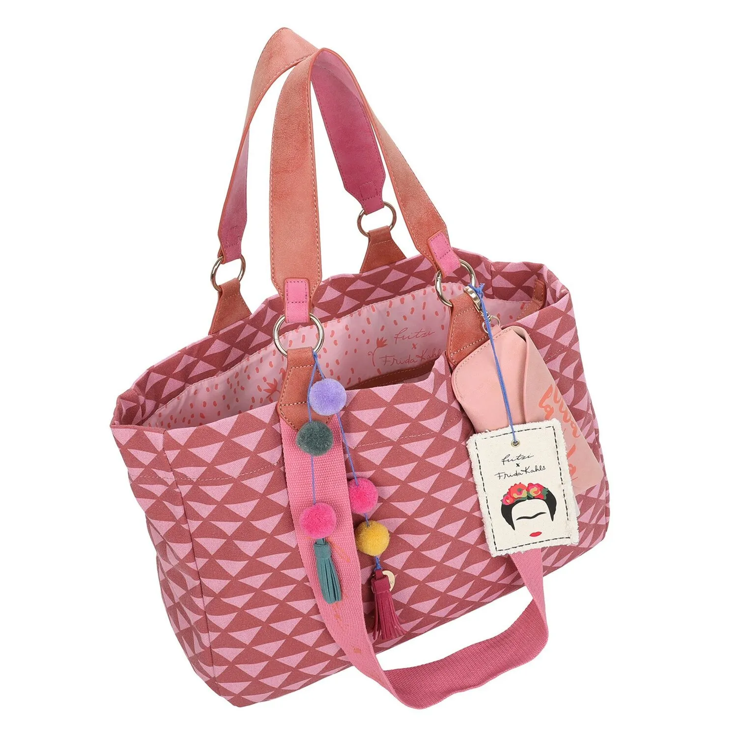 Fritzi aus Preußen Fritzi x Frida Kahlo Izzy Medium Limited Borsa shopper 42 cm