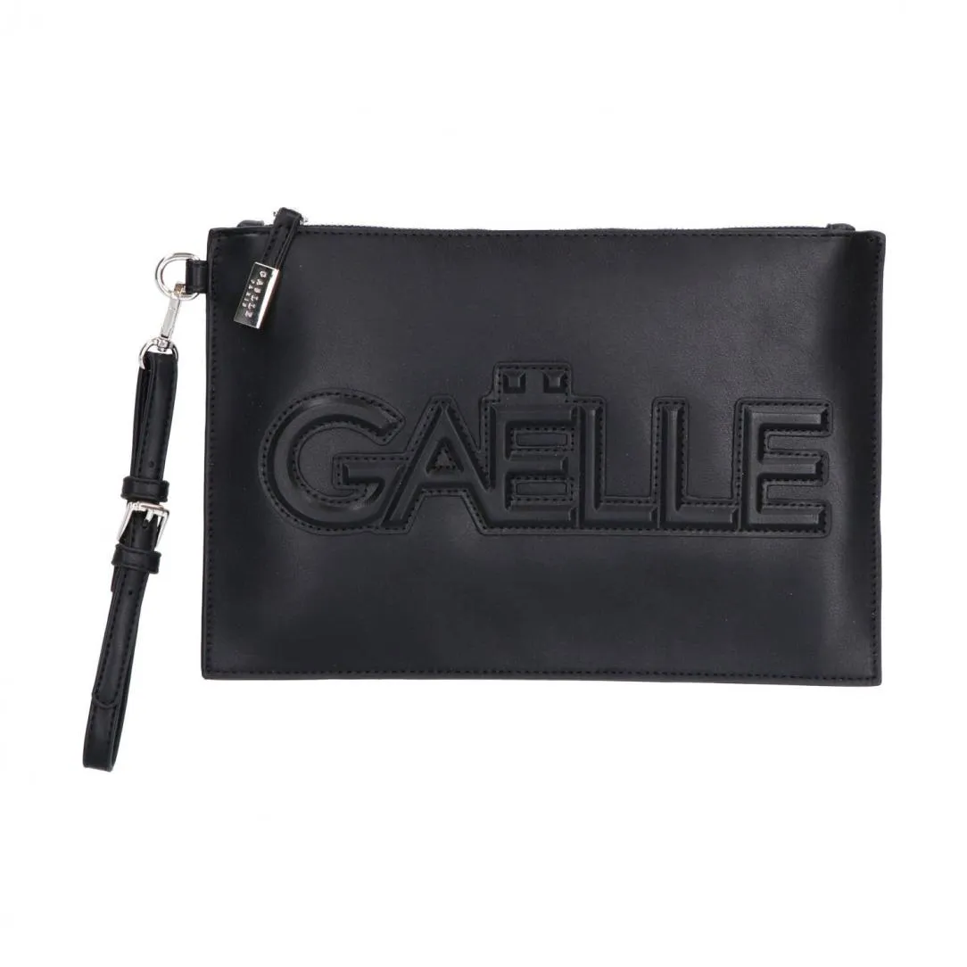 GAACW00156 REG POCHETTE MAXI LOGO Nero