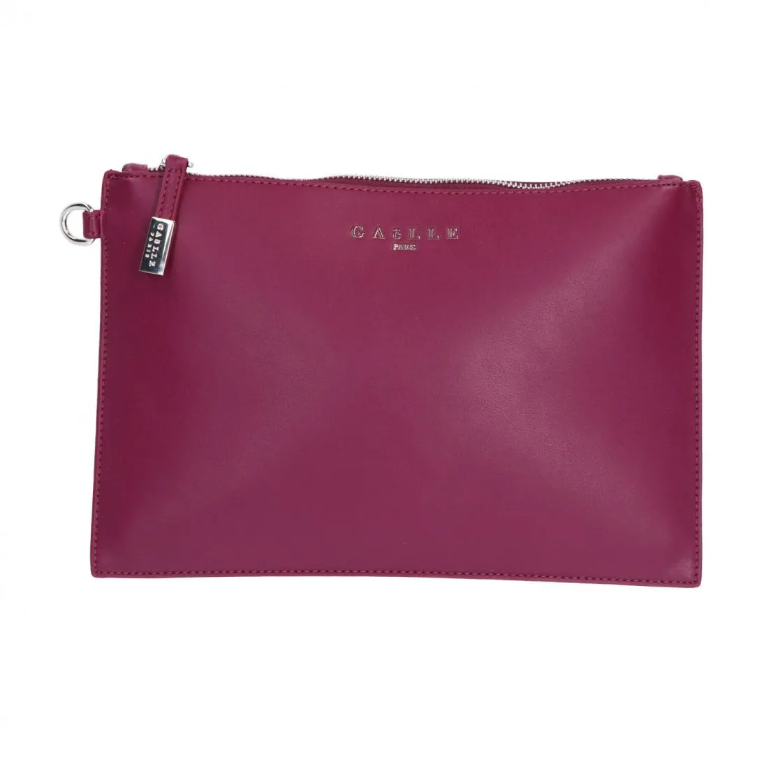 GBADP4585 regular pochette nappa Viola