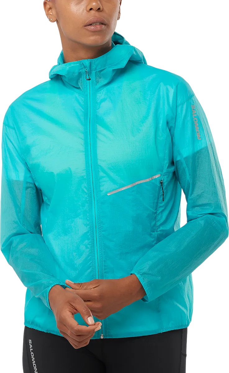 Giacche con cappuccio Salomon SENSE AERO WIND JKT W