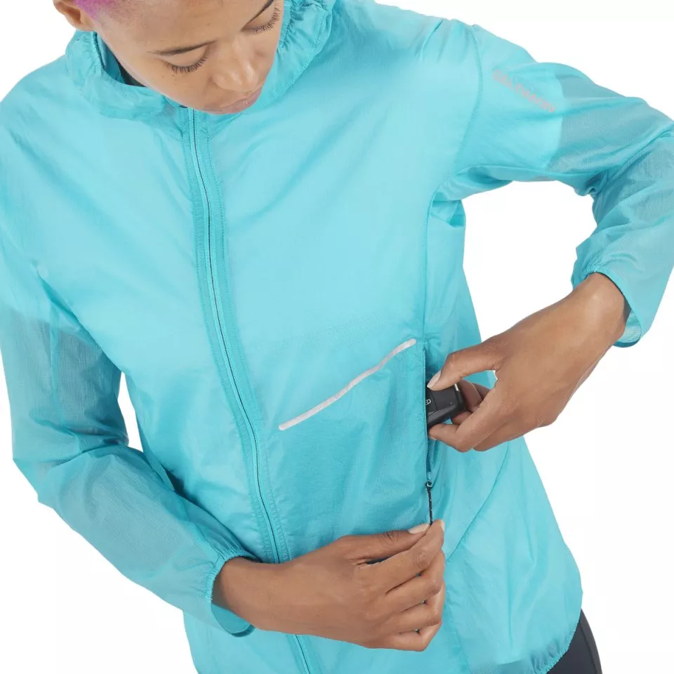 Giacche con cappuccio Salomon SENSE AERO WIND JKT W