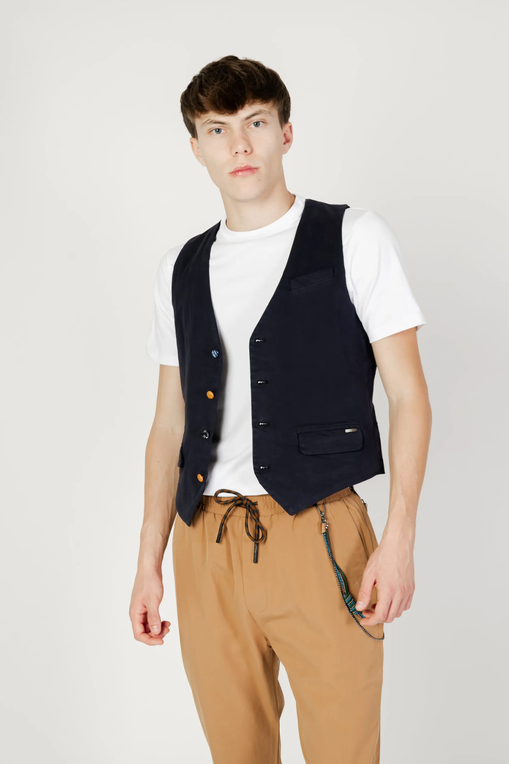 Gilet da completo Gianni Lupo  Blu