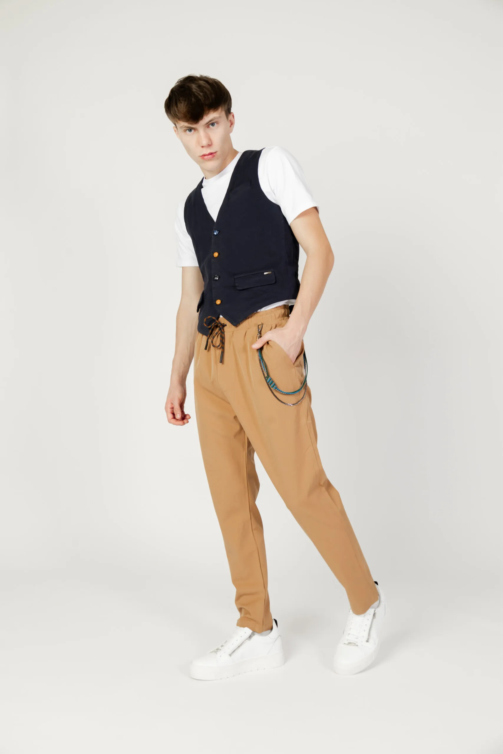 Gilet da completo Gianni Lupo  Blu