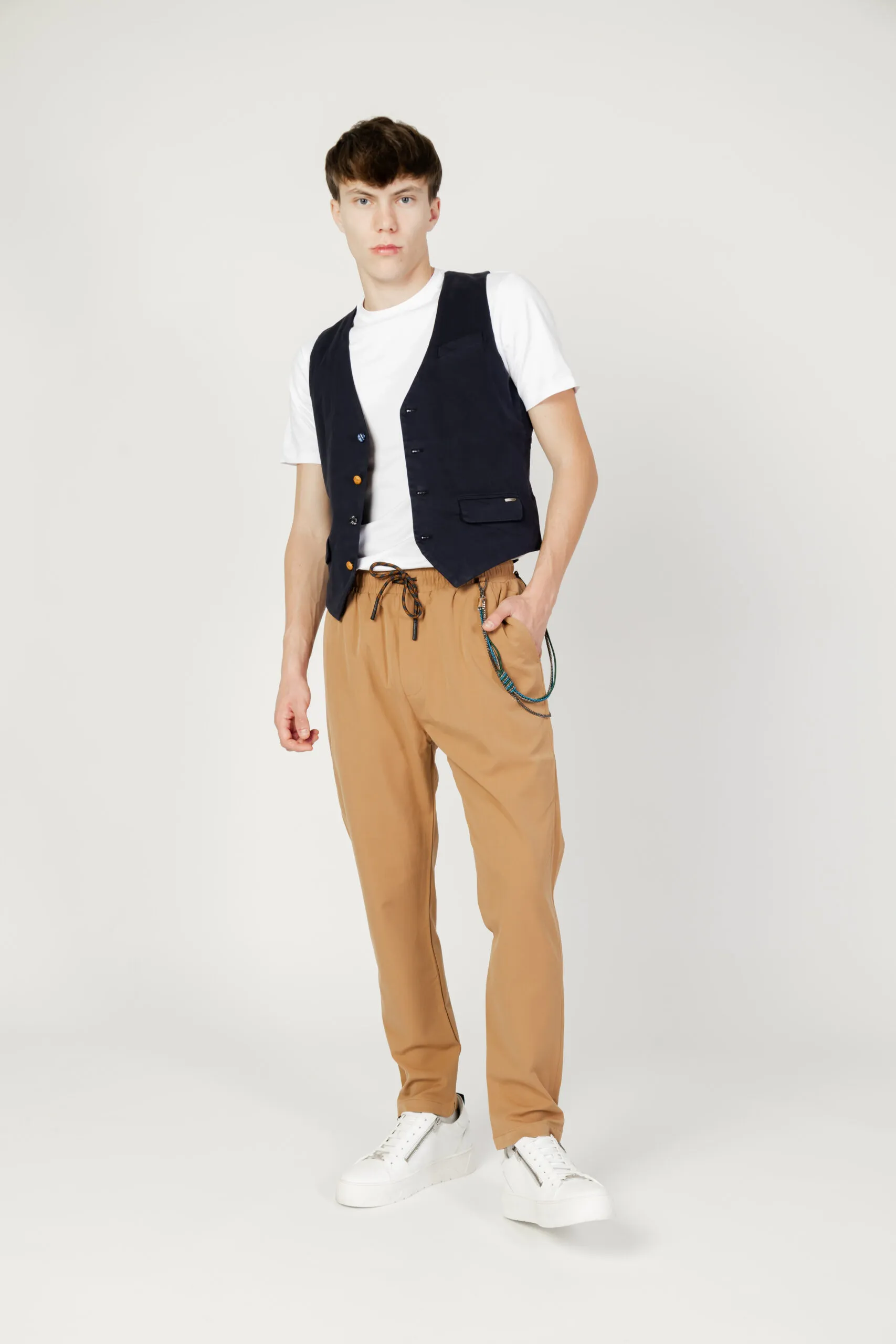 Gilet da completo Gianni Lupo  Blu