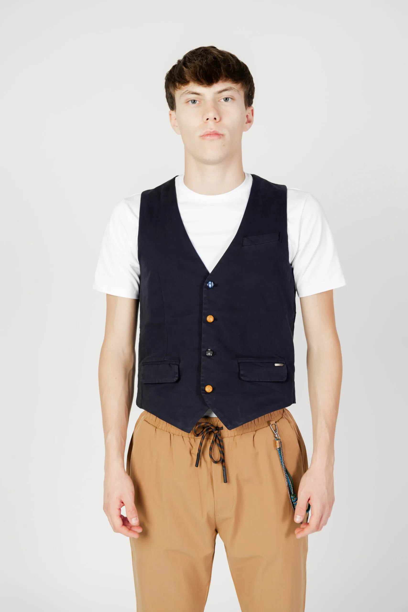 Gilet da completo Gianni Lupo  Blu