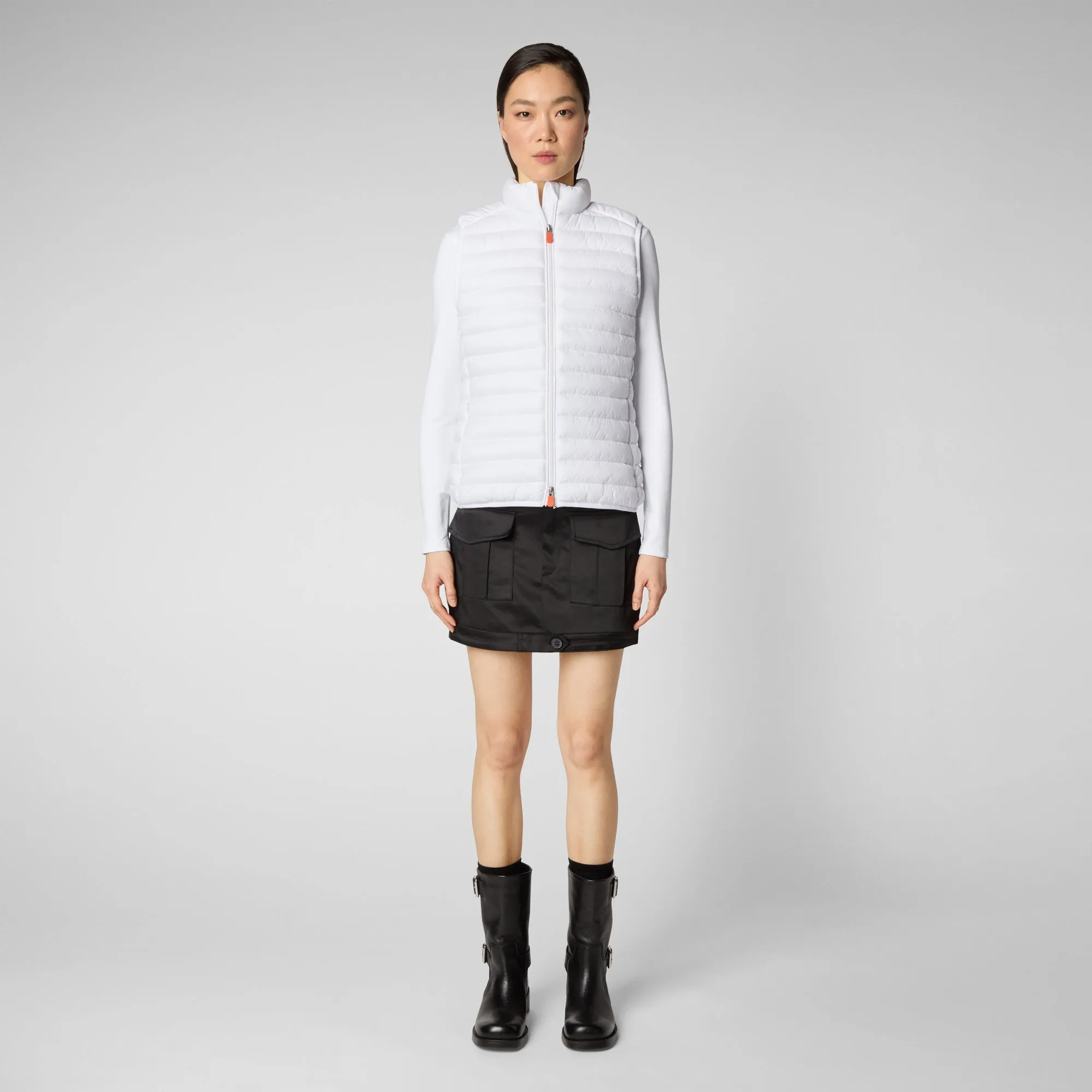 Gilet imbottito donna Charlotte bianco