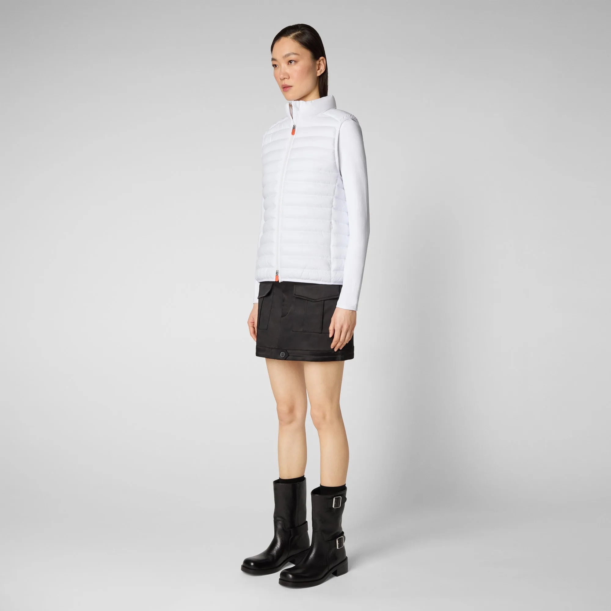 Gilet imbottito donna Charlotte bianco