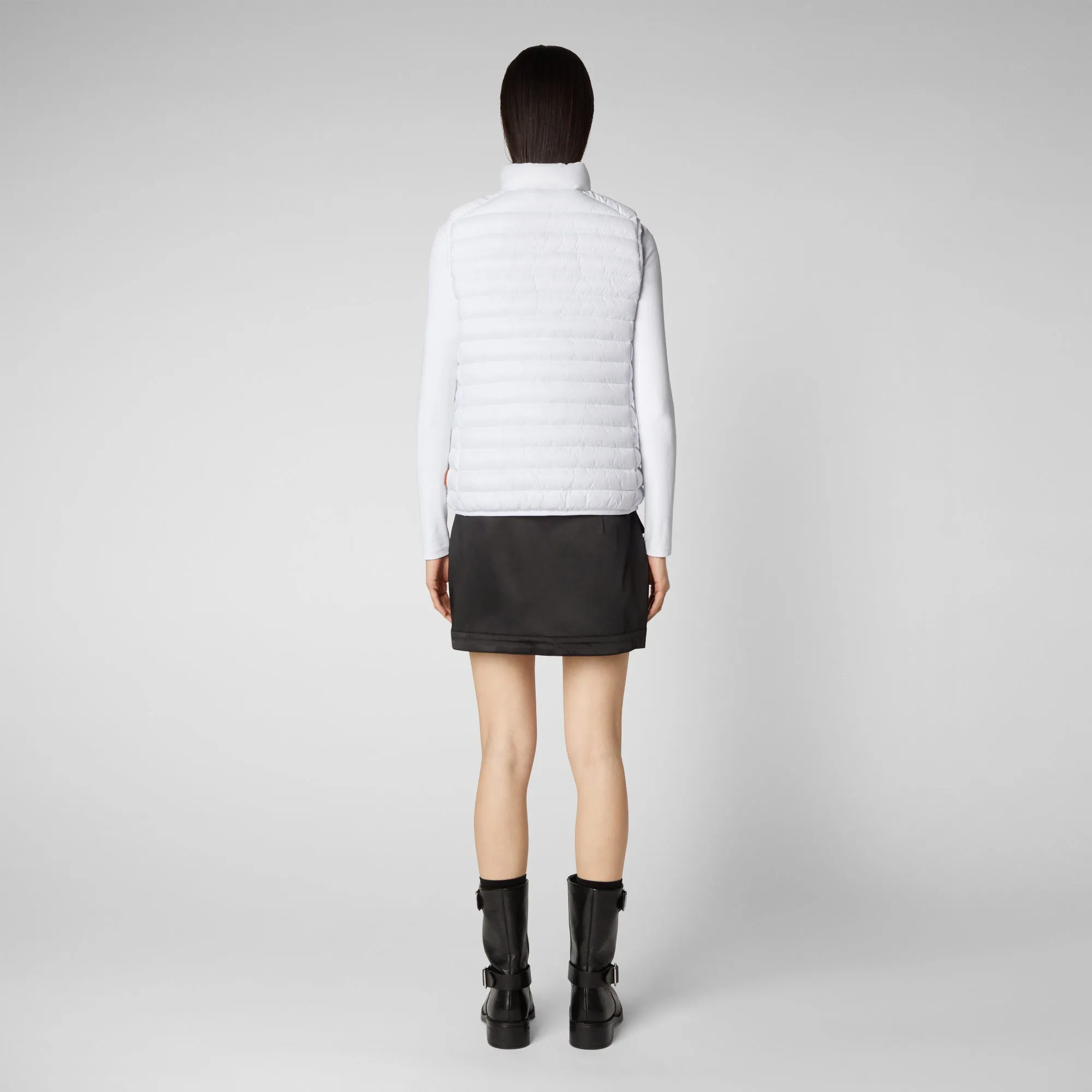 Gilet imbottito donna Charlotte bianco