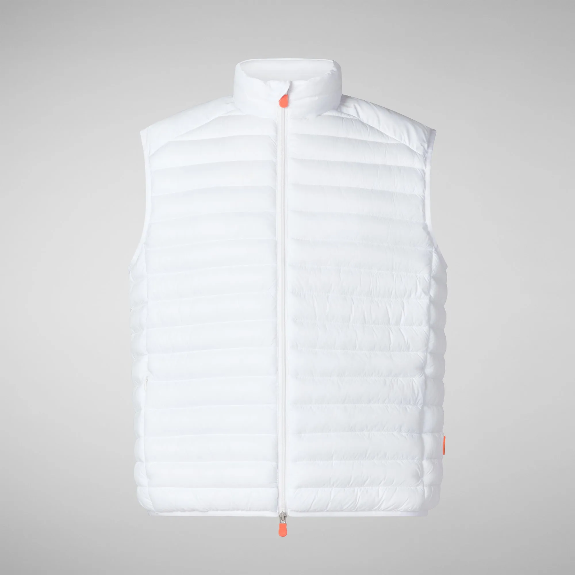 Gilet imbottito uomo Adam bianco