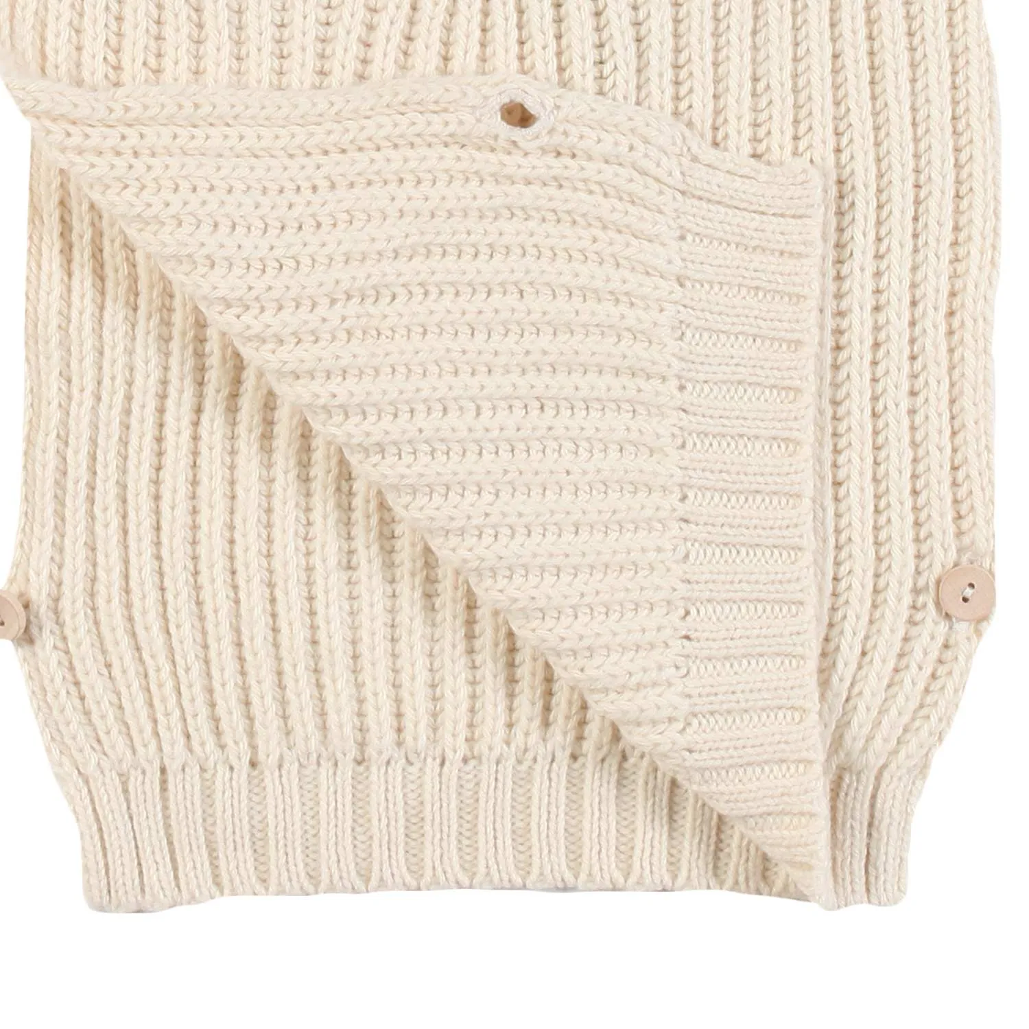 Gilet Philo Ecru Bimbo E Bimba