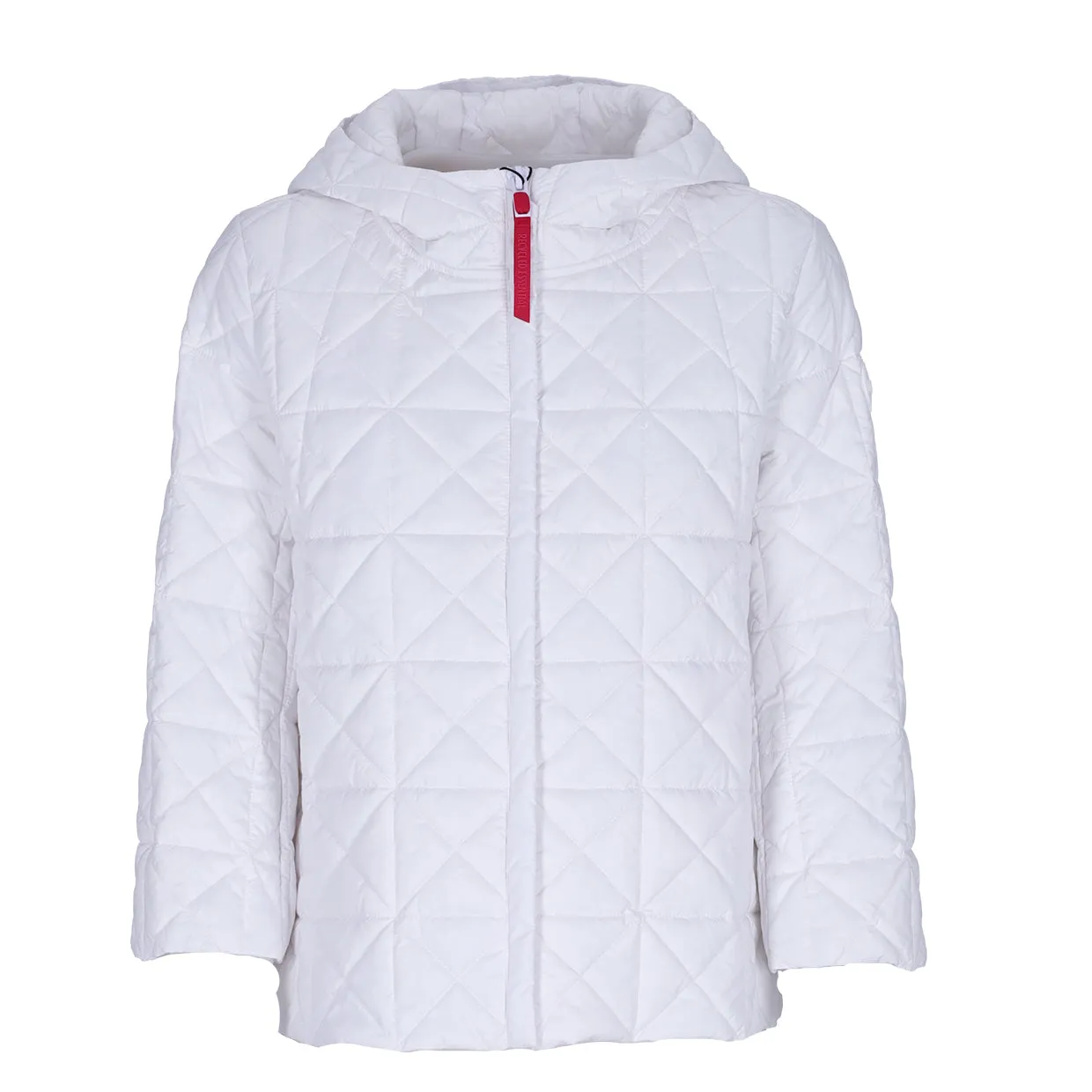 Giubbino Donna Colmar Maniche 3/4 Recycled Essentials Bianco
