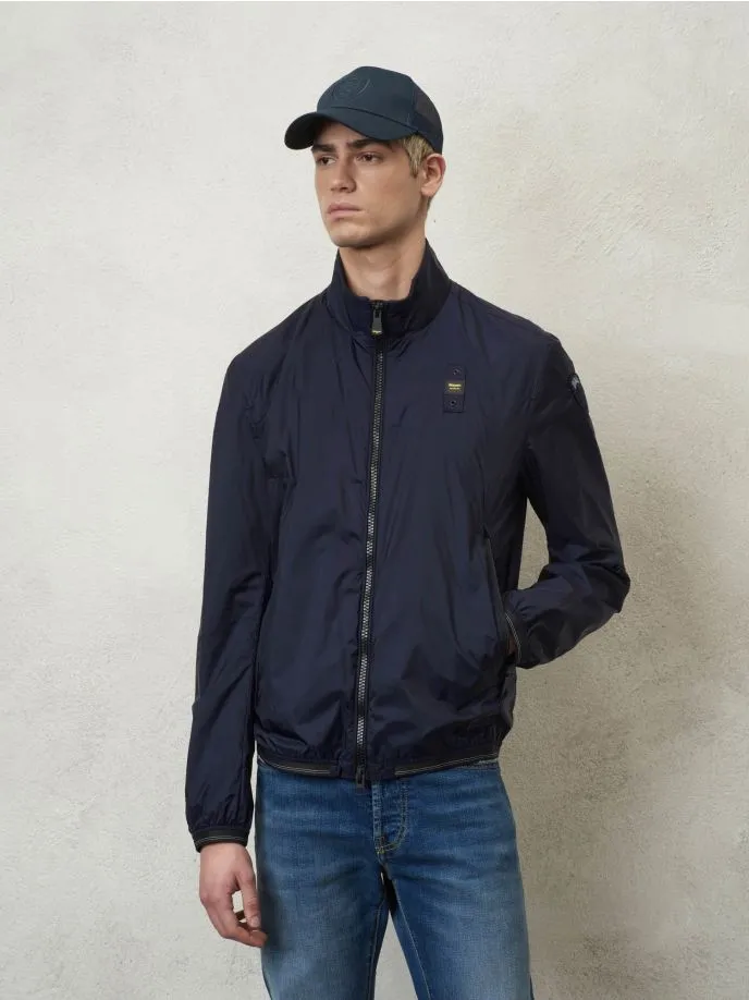 Giubbotto bomber in nylon leggero