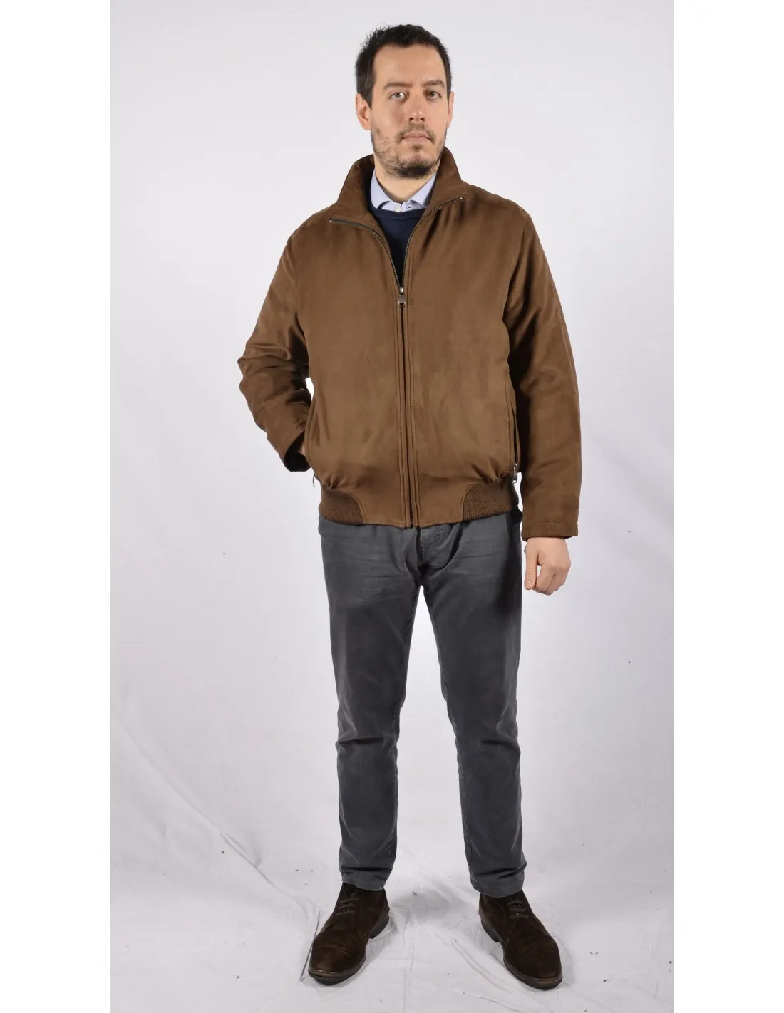 Giubbotto Corto Bomber Imbottito BGT Beige mod Microma A / I