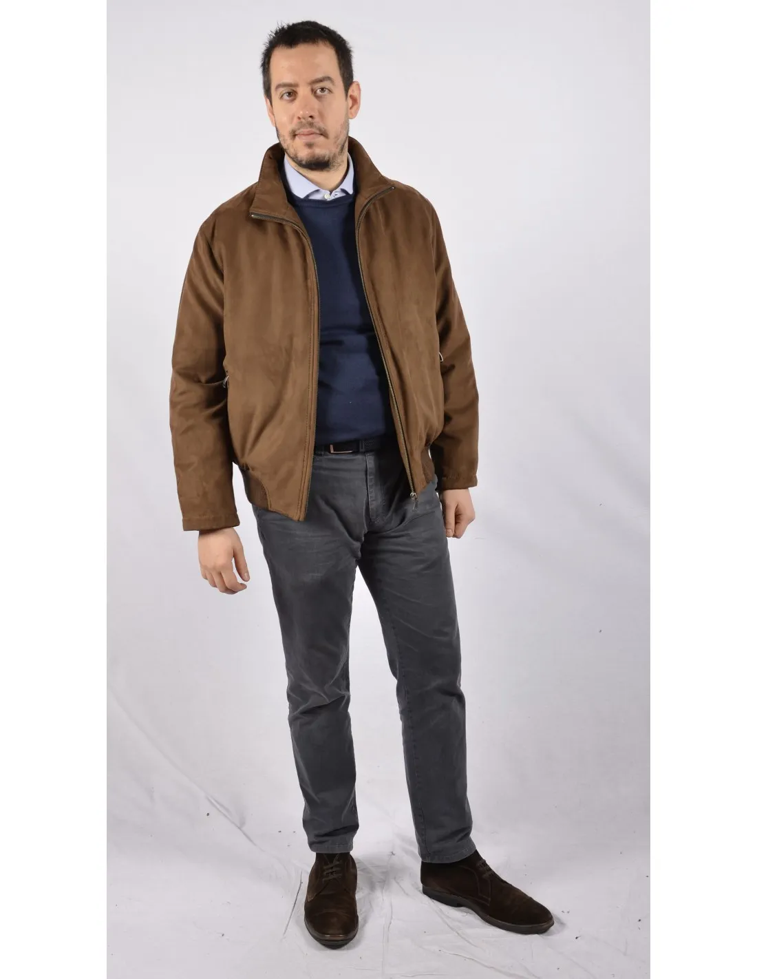 Giubbotto Corto Bomber Imbottito BGT Beige mod Microma A / I