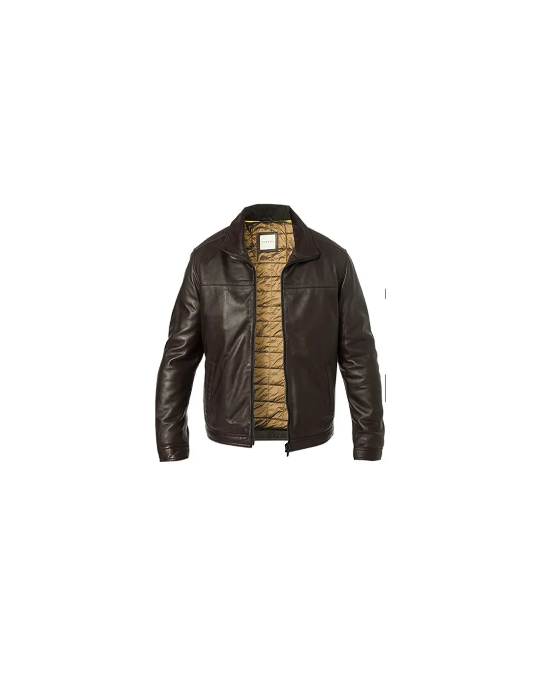 Giubbotto in vera Pelle Biker Moro Imbottito A / I BGT