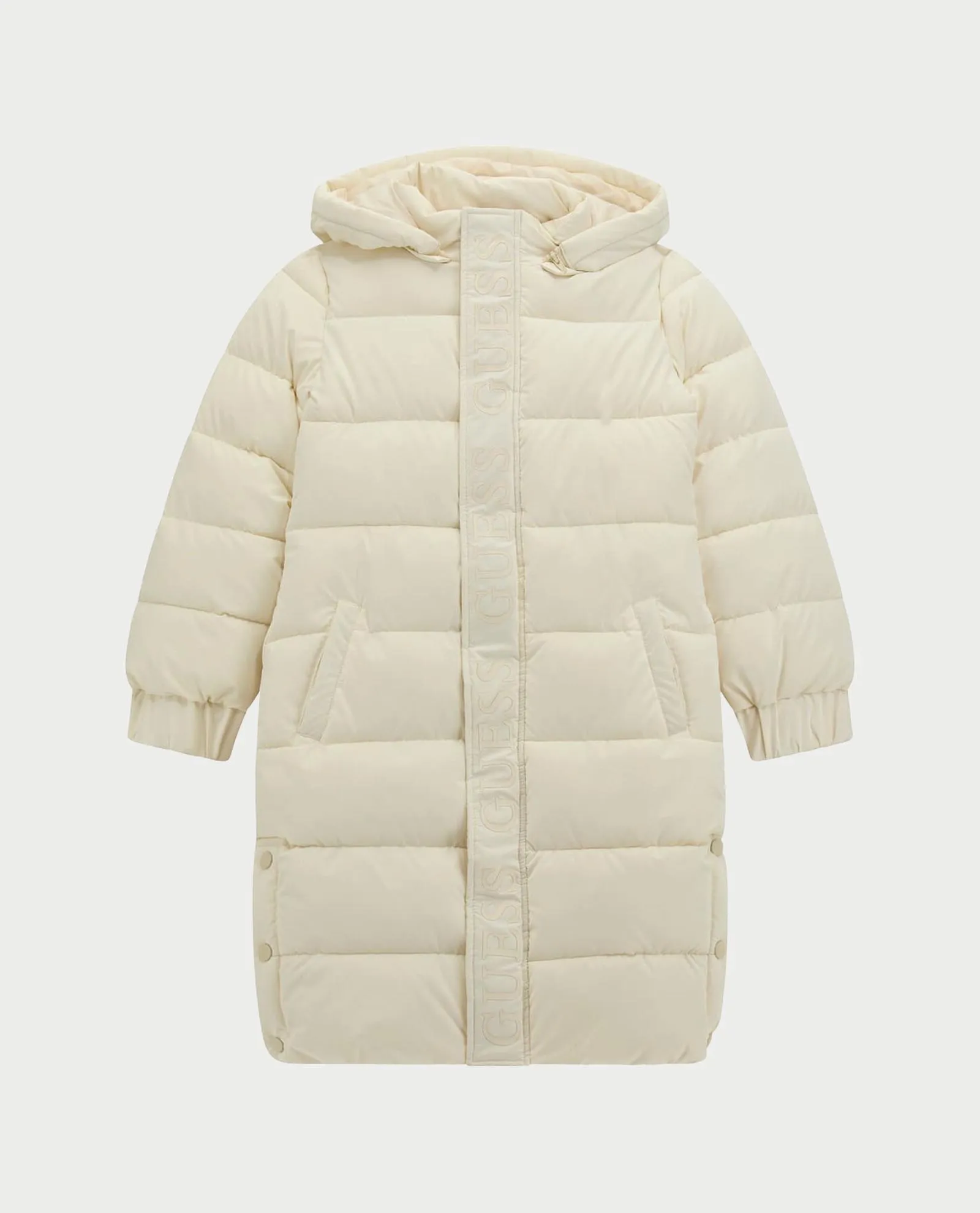 GUESS      Piumino lungo Guess per bambini con cappuccio