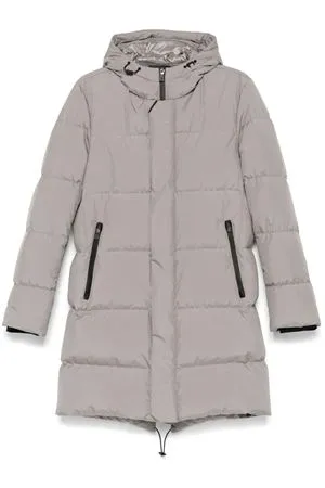 HERNO Abbigliamento,Giubbotti Cappotto imbottito grigio taupe 