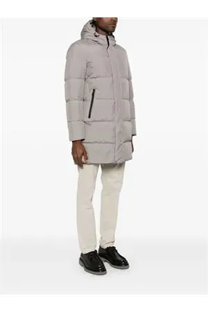 HERNO Abbigliamento,Giubbotti Cappotto imbottito grigio taupe 