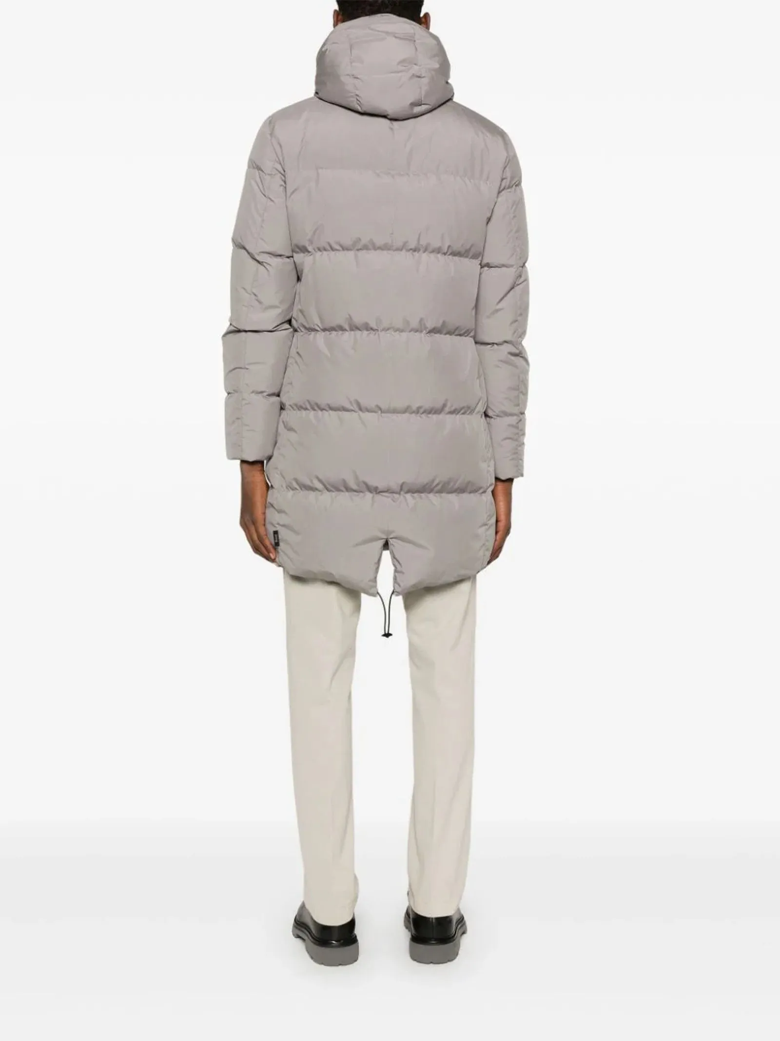 HERNO Abbigliamento,Giubbotti Cappotto imbottito grigio taupe 