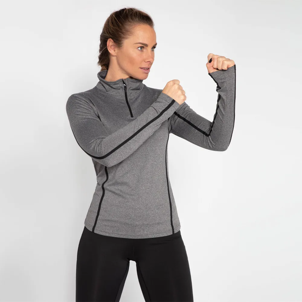 Higher State 1/4 Zip L/S Maglia da corsa per donna - AW22