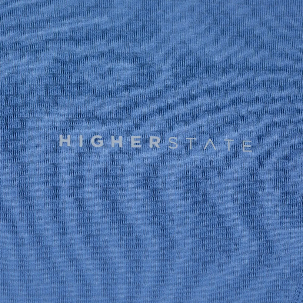 Higher State L/S 1/4 Cerniera Thermal Grid per donna Top