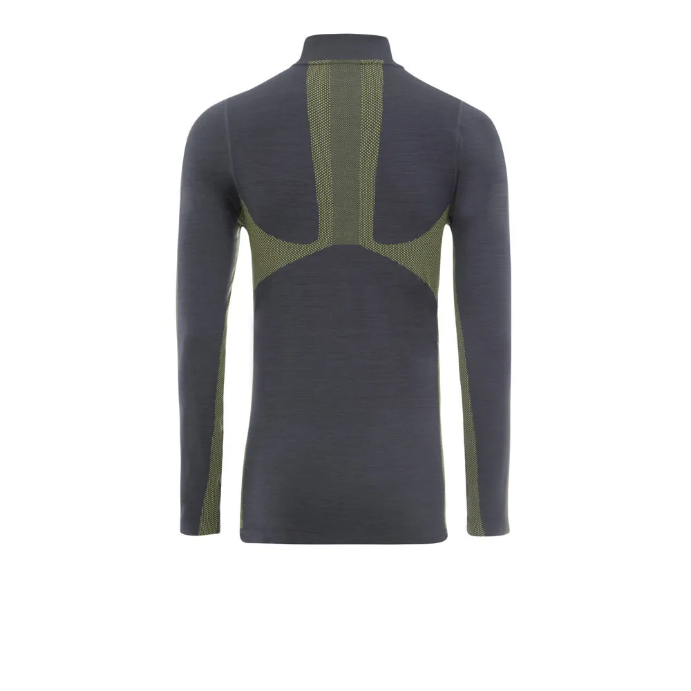 Higher State Seamfree Manica lunga Maglia con mezza cerniera