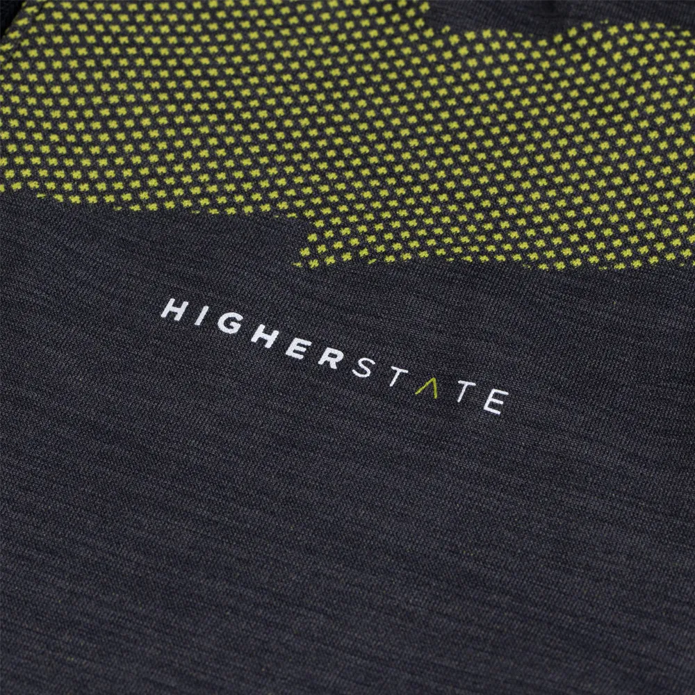 Higher State Seamfree Manica lunga Maglia con mezza cerniera