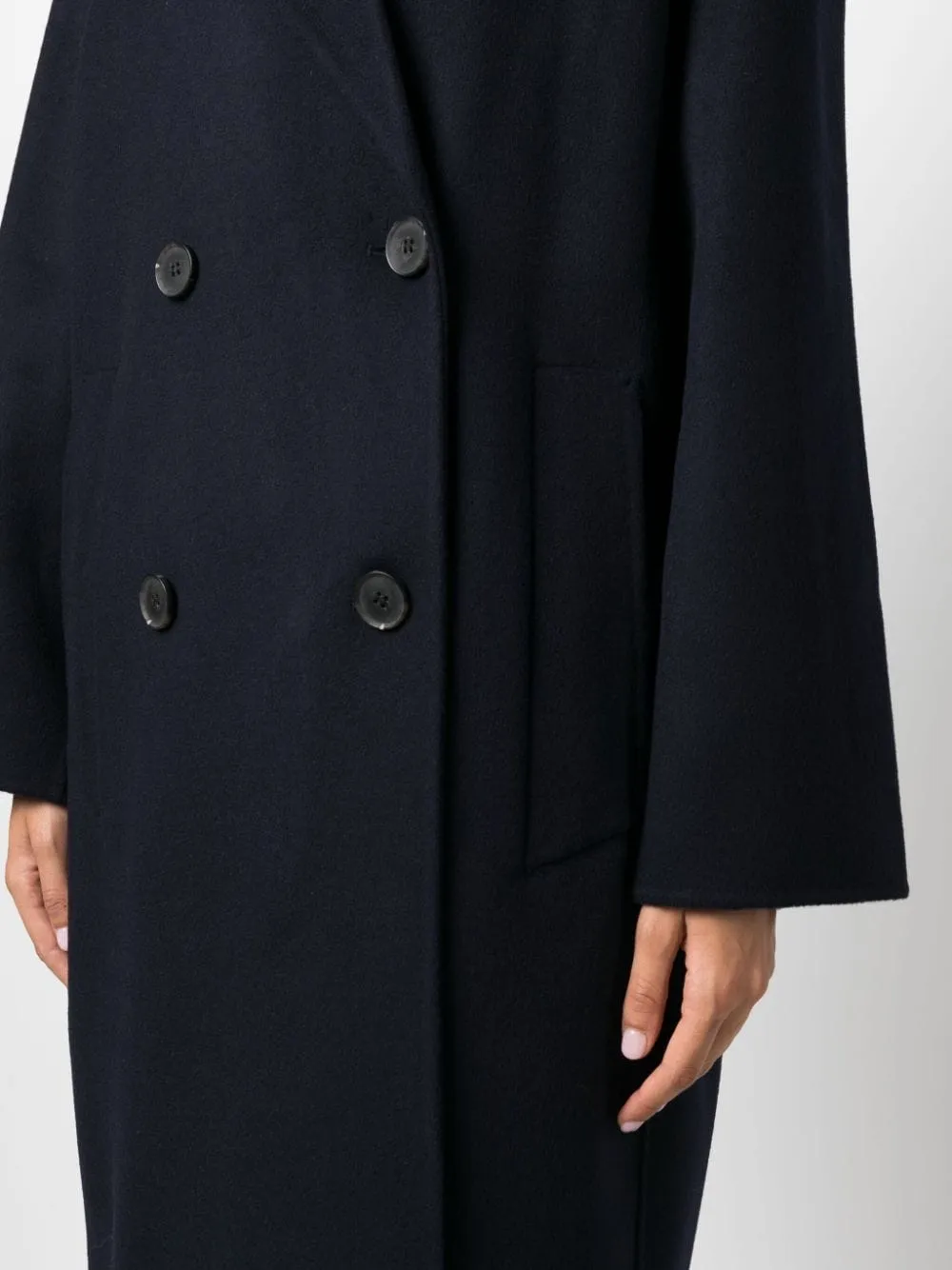 IVY OAK CLARA DOUBLE BREASTED OVERSIZE COAT
