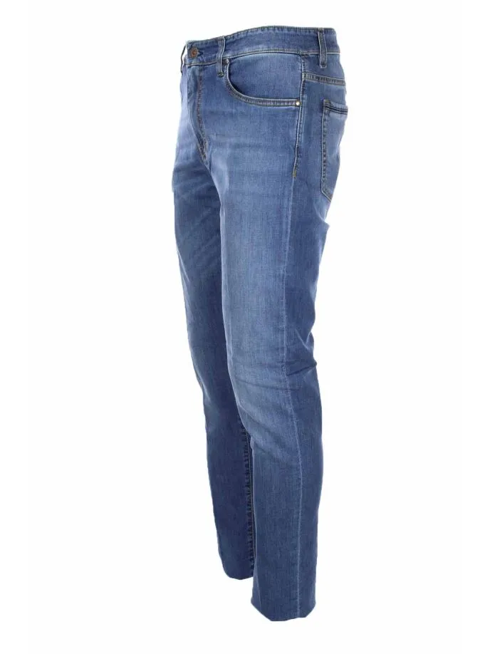 Jeans denim 5 tasche leggero