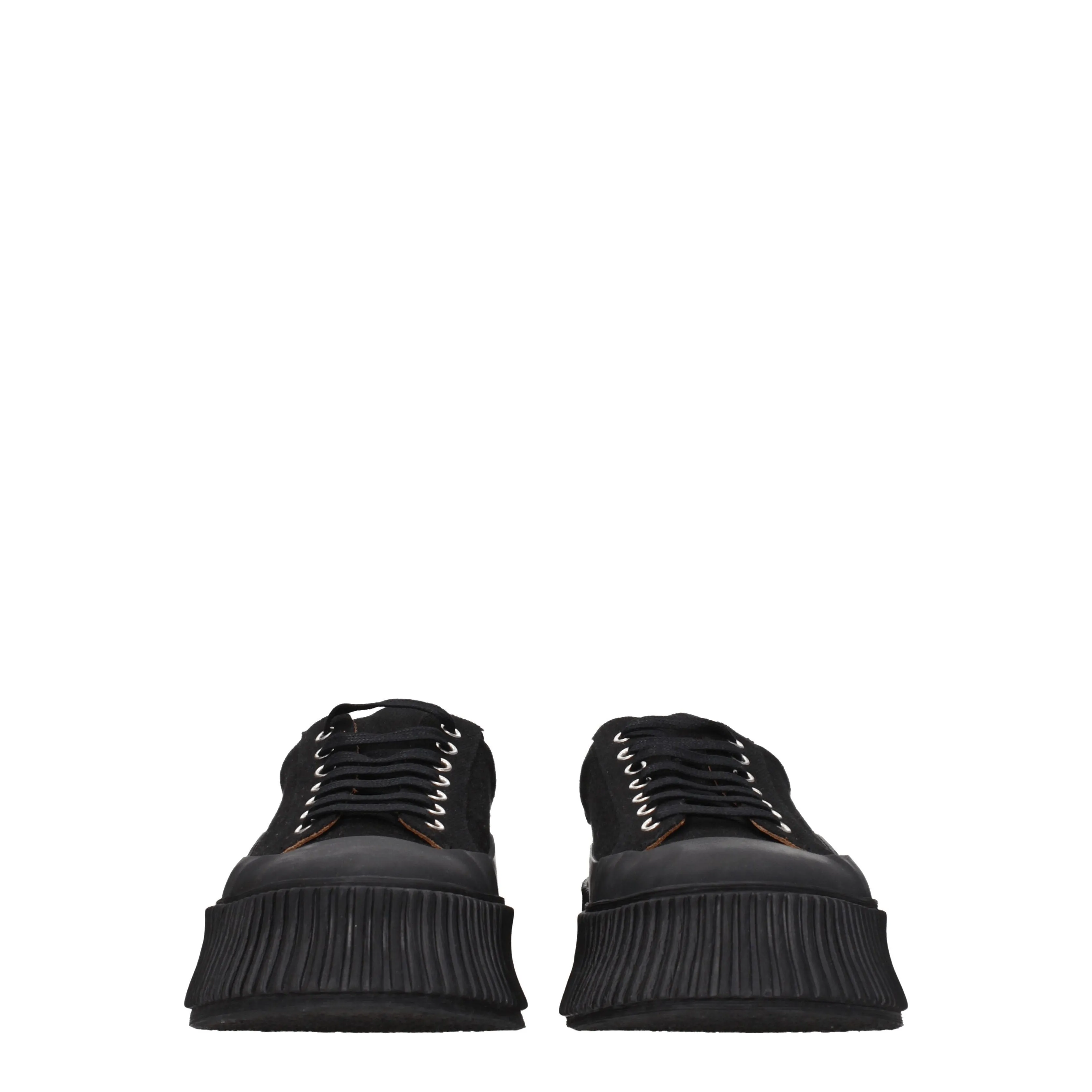 Jil Sander Sneakers Uomo Tessuto Nero