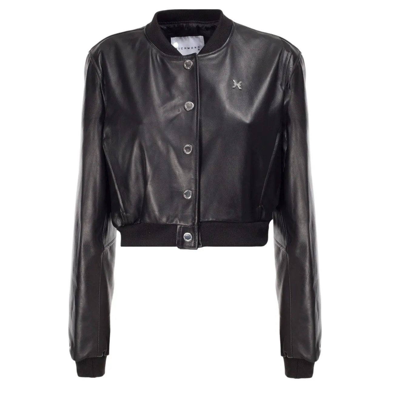 John Richmond bomber pelle corto