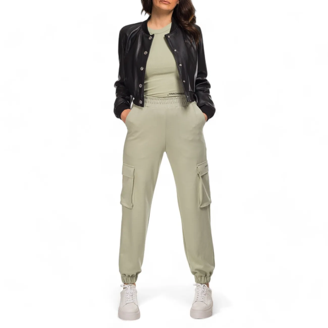John Richmond bomber pelle corto