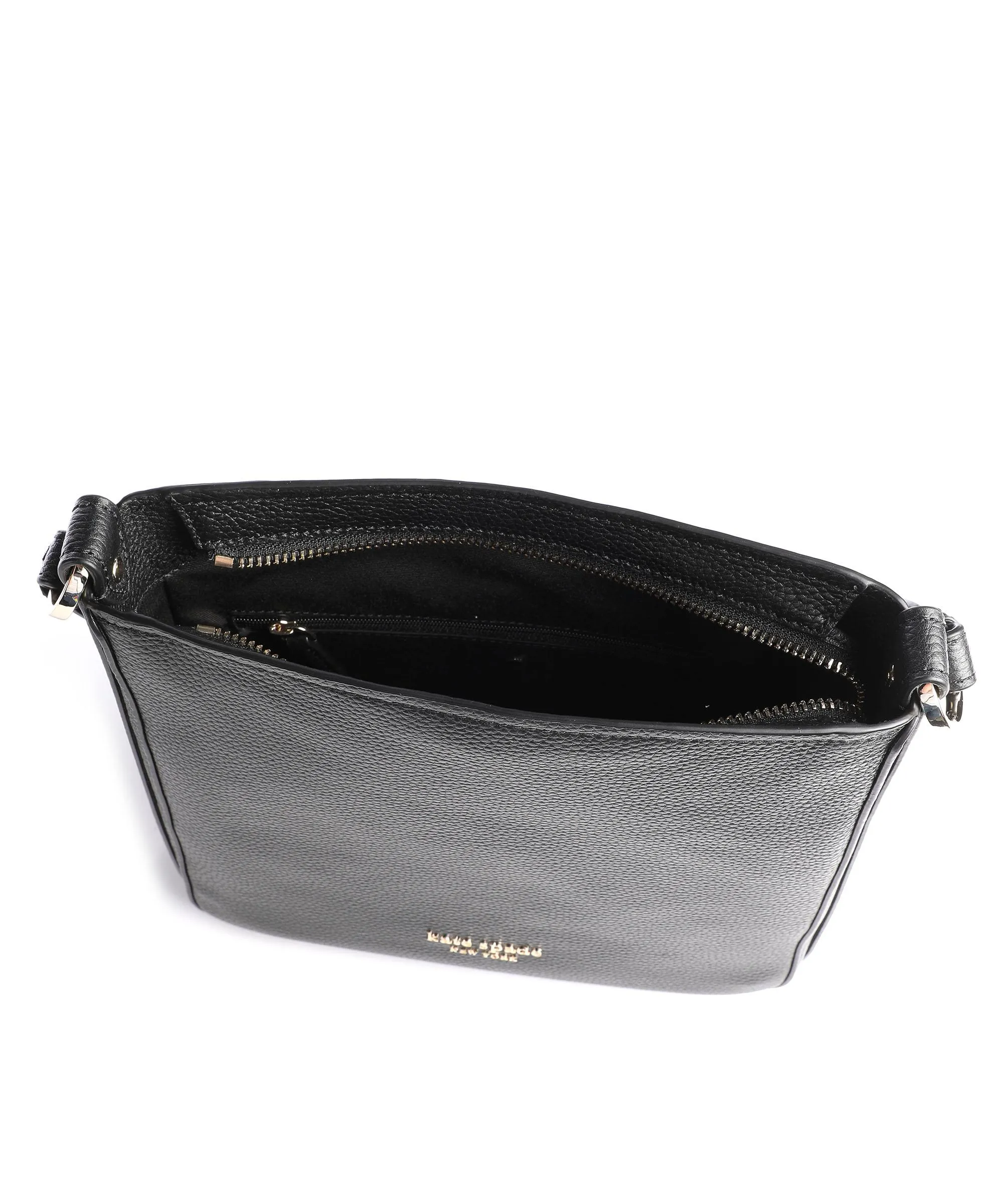  Kate Spade New York Hudson Borsa a tracolla pelle granulata nero  