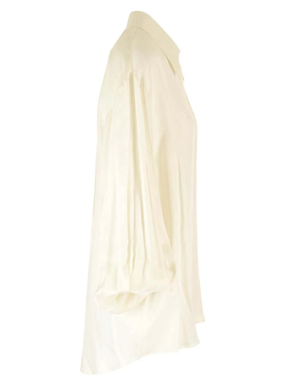   Khaite  Camicia lunga in satin  