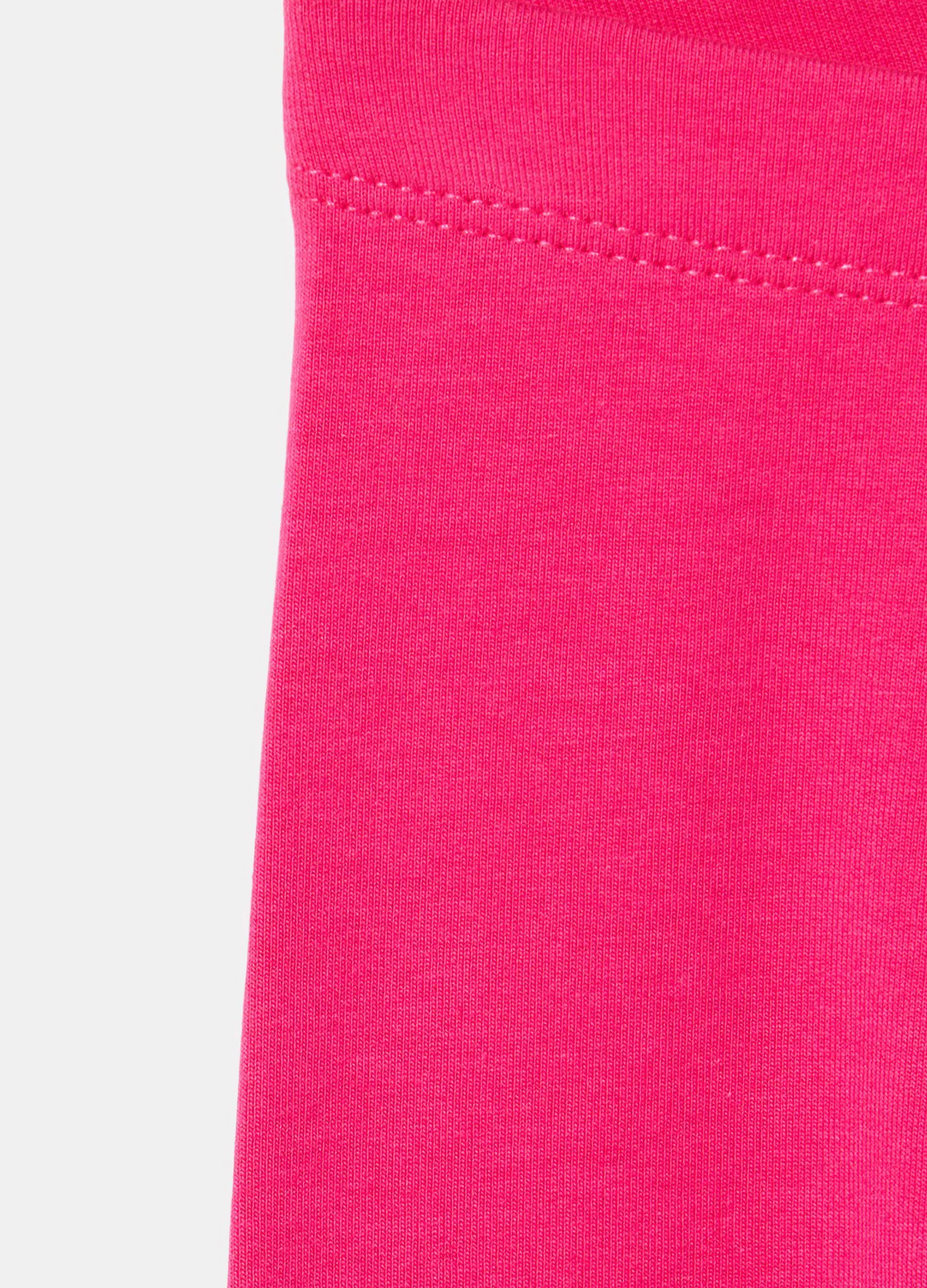 Leggings in cotone elasticizzato bambina